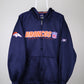 Reebok NFL Official Denver Broncos Zip Hoodie Large
