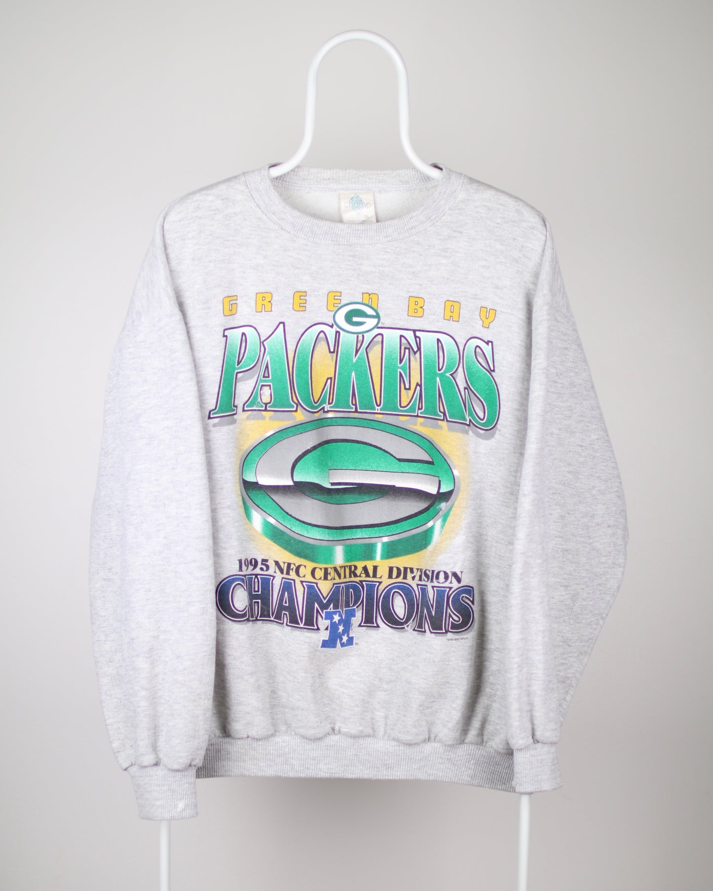 1995 Green Bay Packers NFL NFC Central Division Champions Sweatshirt Medium