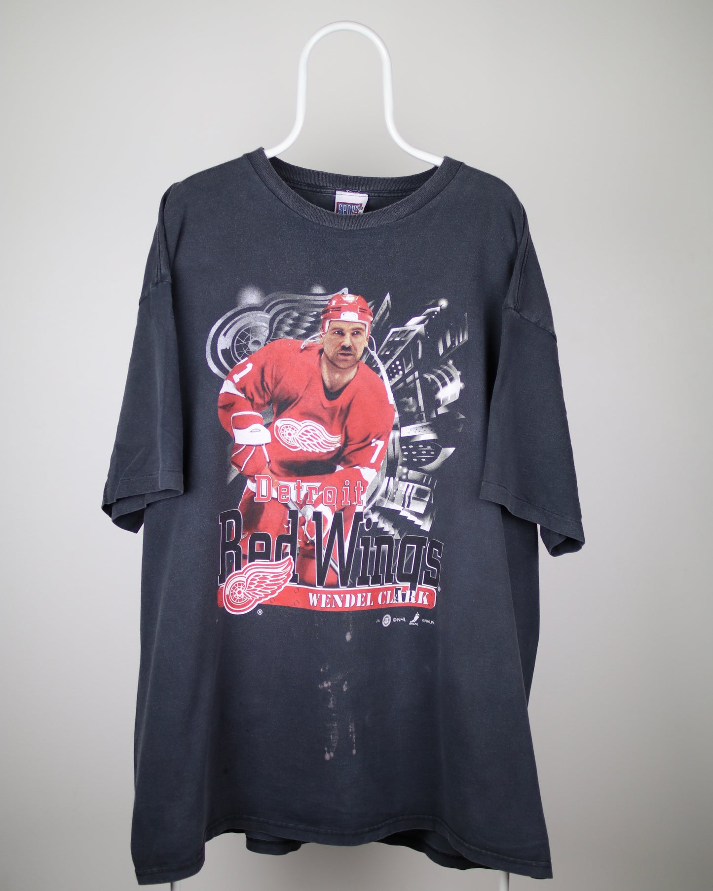 Detroit Red Wings NHL "Wendel Clark" T-Shirt Extra Extra Extra Large