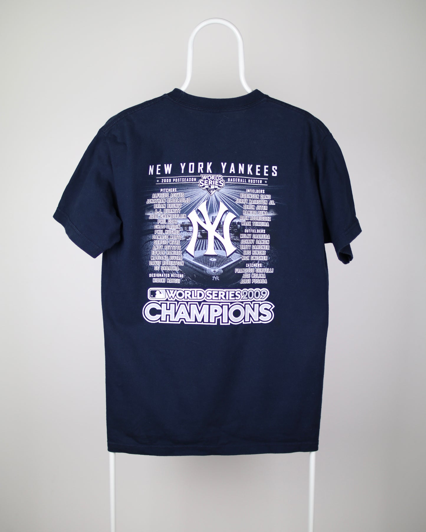 New York Yankees teixeira Bleached T-shirt 