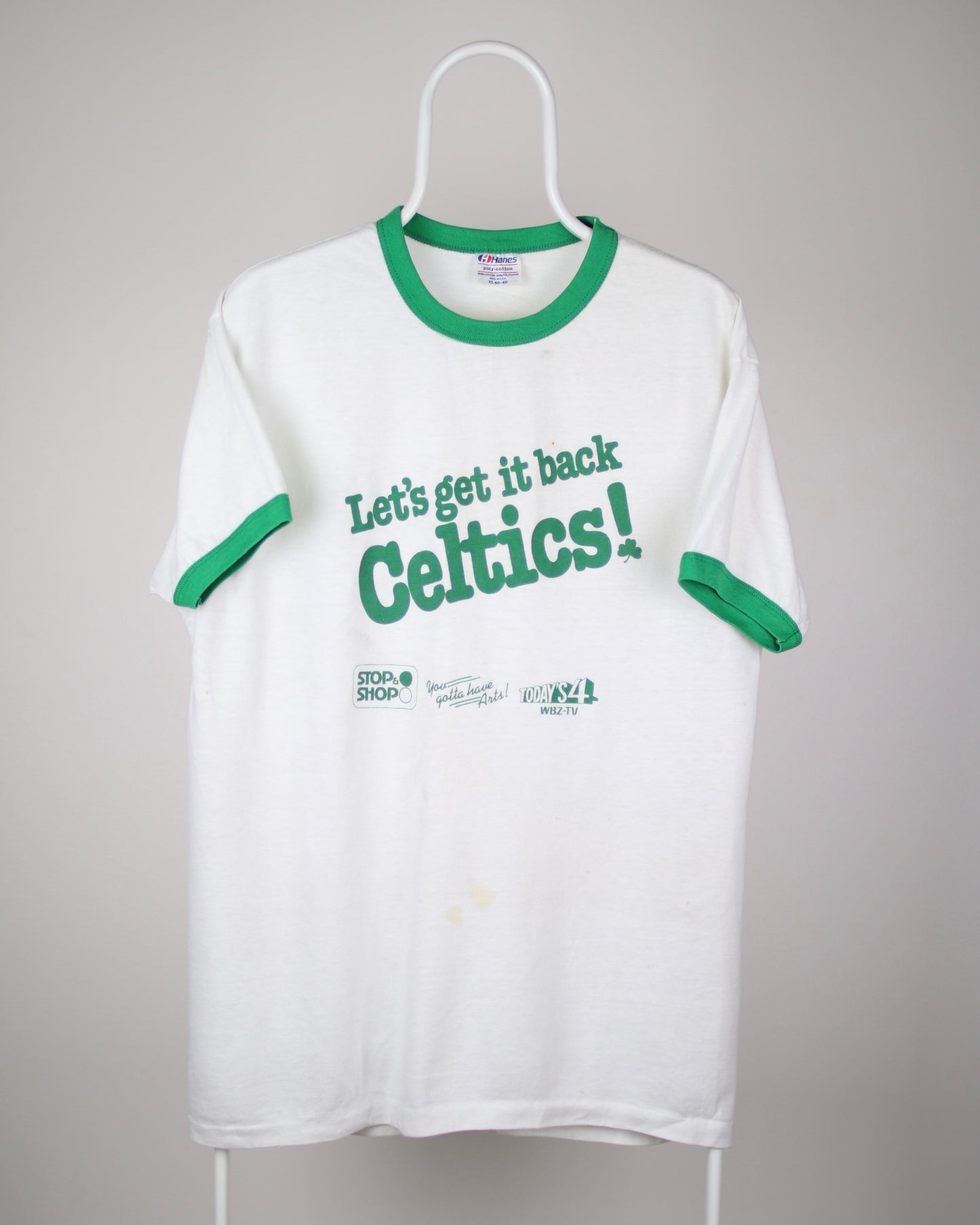 Boston Celtics NBA "Lets Get It Back Celtics!" T-Shirt Medium