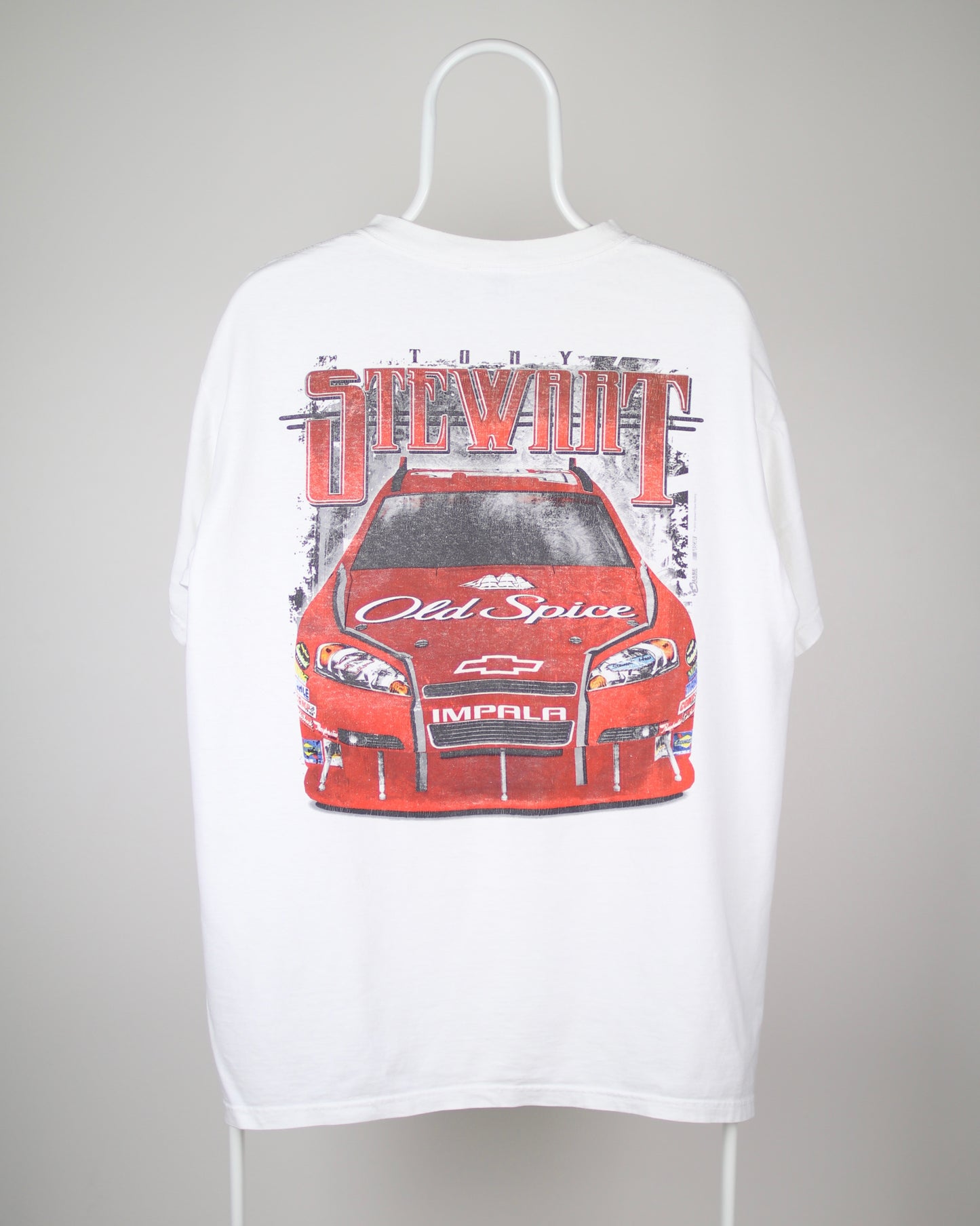 NASCAR Tony Stewart 14 Old Spice T-Shirt Medium