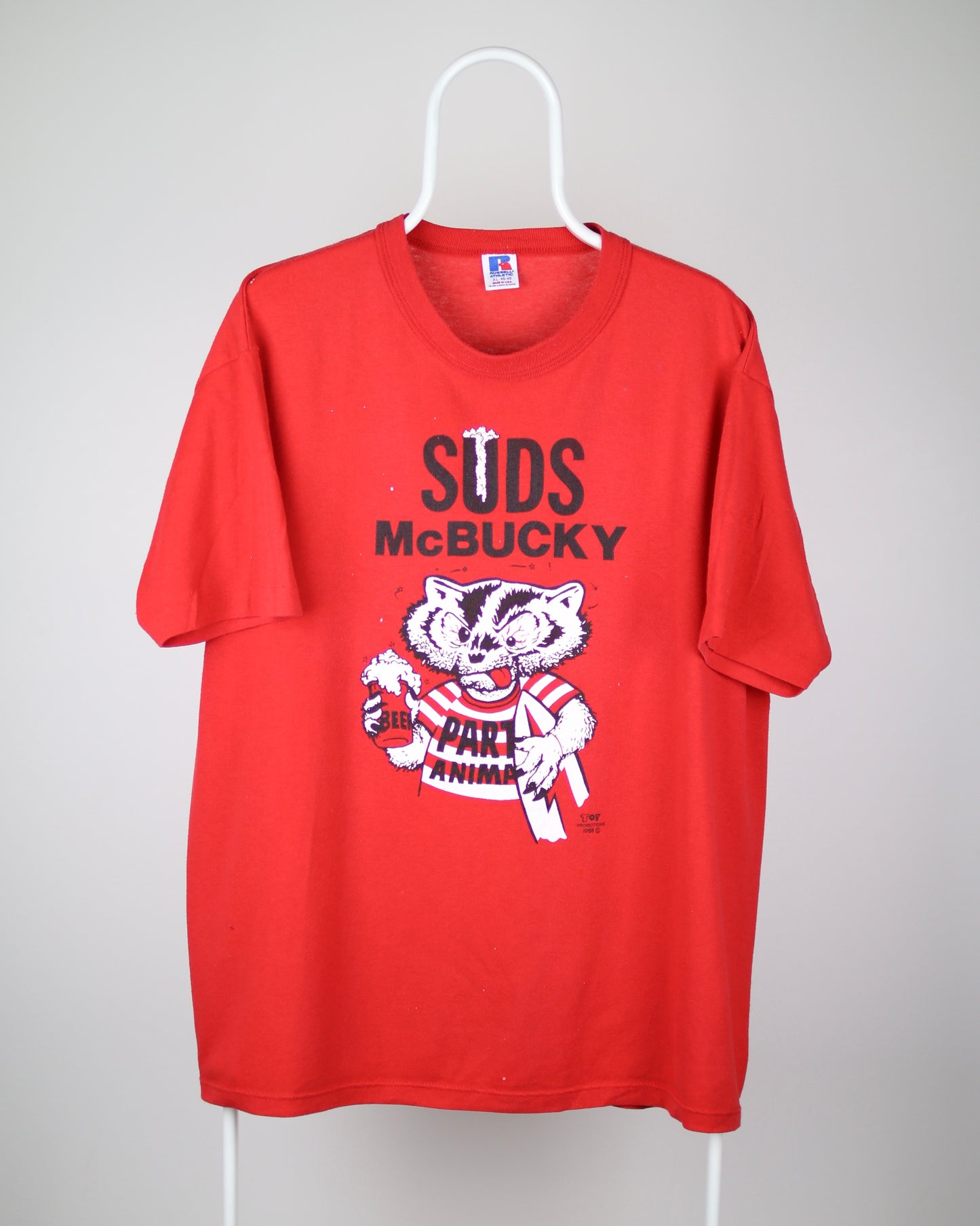 Wisconsin Badgers "Suds McBuckys" T-Shirt Large